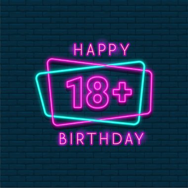 18th Birthday Neon Sign