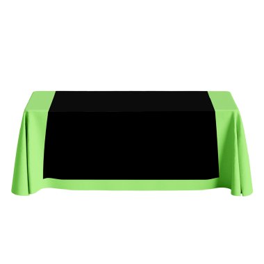 5' x 6' Table Runners - Black