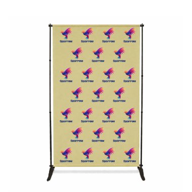 5 ft x 8 ft Step and Repeat Adjustable Banner Stands