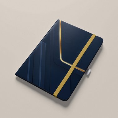 Diary With Pen Holder