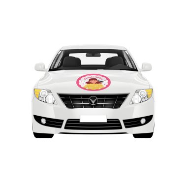 Die-Cut Car Decals / Stickers (Opaque)