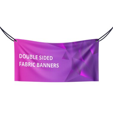 Double Sided Fabric Banners