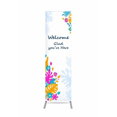 Affordable EZ Extend Fabric Display Stands