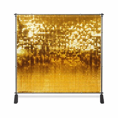 Gold Sequin Shimmer Wall Backdrop Panel 