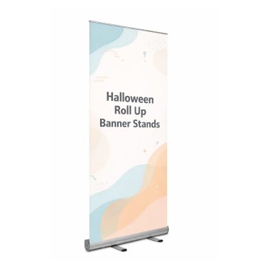 Halloween Roll Up Banner Stands