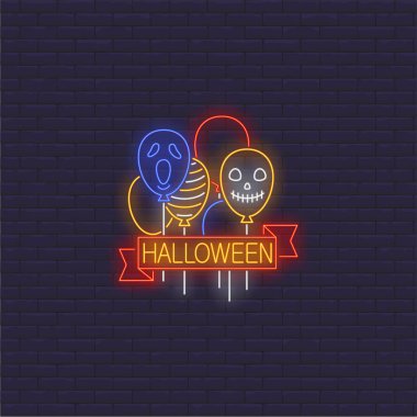 Halloween Element Neon Signs