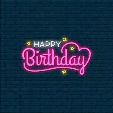 Happy Birthday Neon Signs