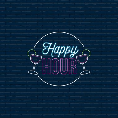 Happy Hour Neon Signs