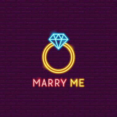 Marry Me Neon Signs