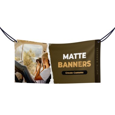 Matte Banners