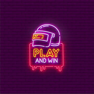 Play and Win Neon Signs