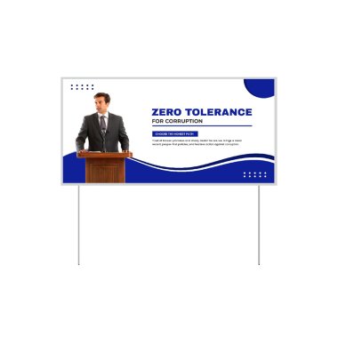 Political Lawn Signs