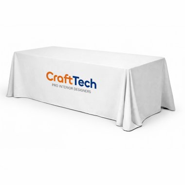 Premium White Table Covers & Throws