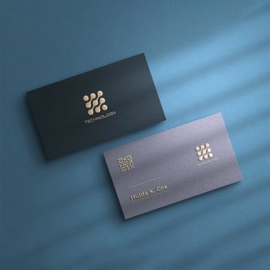 Raised Foil Visiting Cards