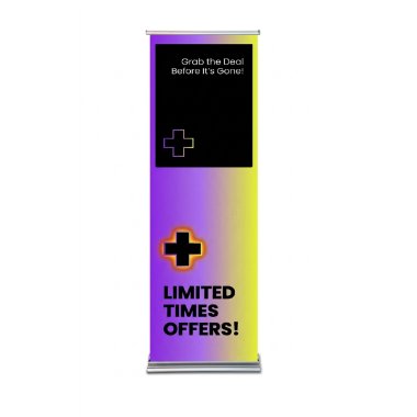Silverstep 24 Inch Retractable Banner Stand