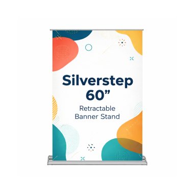 Silverstep 60 Inch Retractable Banner Stand