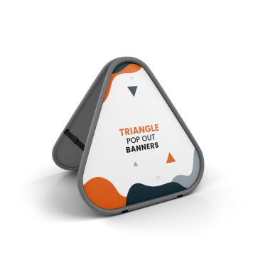 Triangle Pop Out Banners