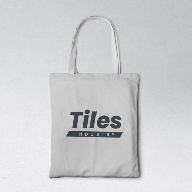 Zippered Cotton Tote Bag