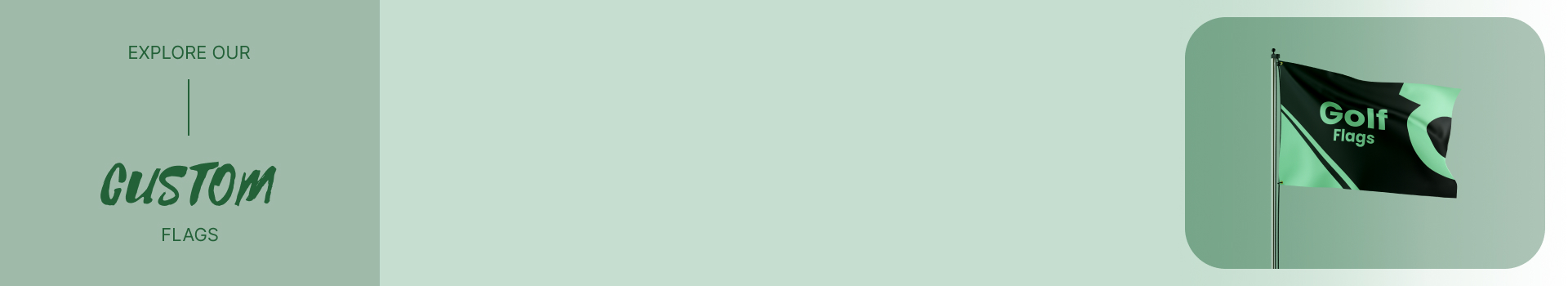 golf flags